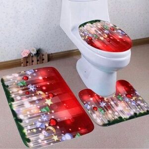 Christmas 3 set bathroom decor